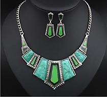 набор серьги колье